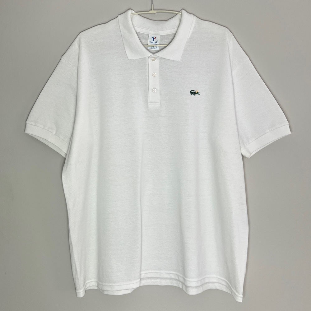 Alligator Loki Polo Shirt – White, XL